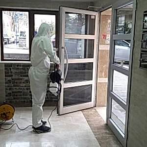 Apartman Dezenfektan Uygulama