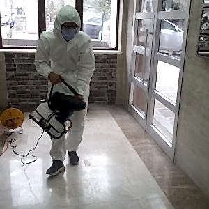 Apartman Dezenfektan Uygulama